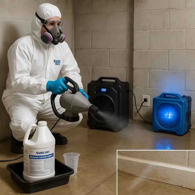 Sanitization and Odor Removal process in Kendall, FL